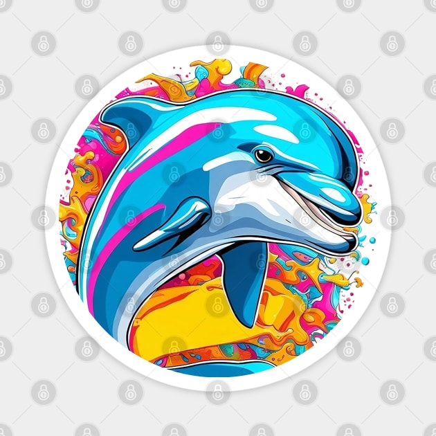 dolphin lover Magnet by designerhandsome